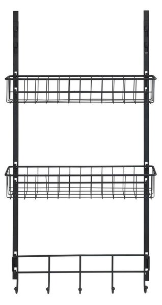Висящ рафт за врата Rack Black - Wenko