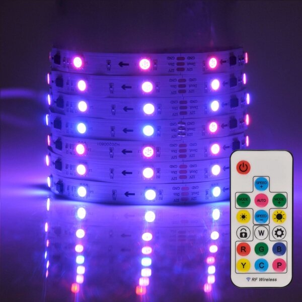 LED RGB Димируема лента MAGIC 2 м LED/12W/230V + д.у