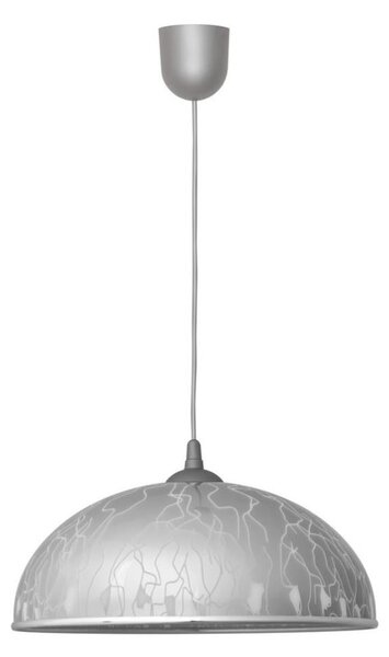 Висящ полилей CIRCLE 1xE27/15W/230V сив