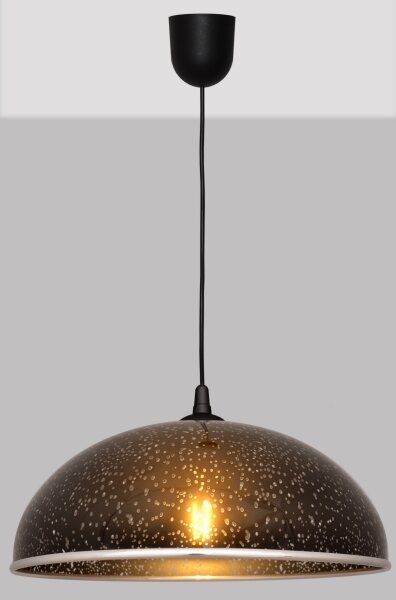 Висящ полилей CIRCLE 1xE27/15W/230V черен