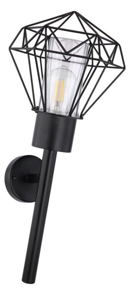 Globo 31355W - Външна стенна лампа HORACE 1xE27/15W/230V IP44