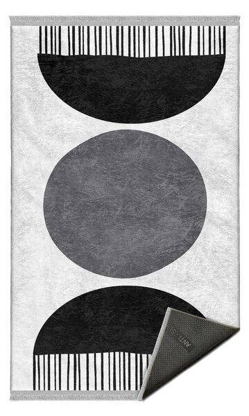 Бяло-черен килим 160x230 cm - Mila Home