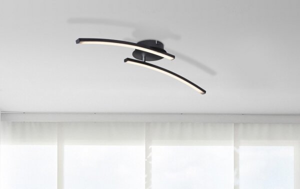 Globo 67129-12 - LED Полилей за повърхностен монтаж TANSY 2xLED/6W/230V