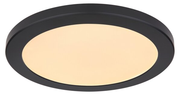 Globo 12379-24B - LED Плафониера LASSE LED/24W/230V