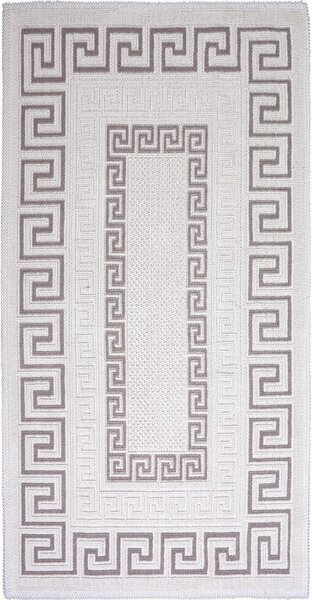 Сив и бежов памучен килим , 60 x 90 cm Versace - Vitaus