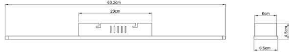 Globo 41509-12 - LED Лампа за таван на баня BURGOS LED/12W/230V IP44