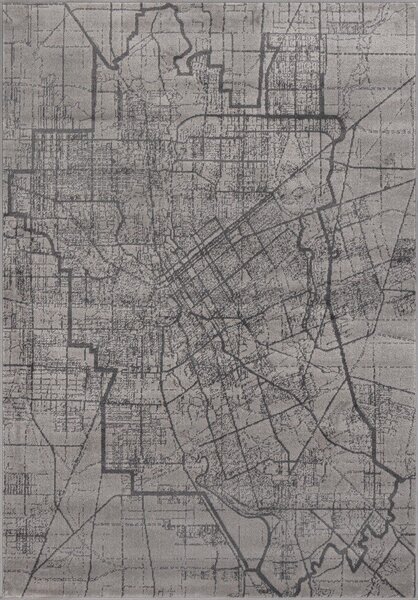 Сив килим 80x150 cm Soft – FD