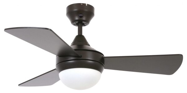 Lucci Air 512311- Вентилатор за таван AIRLIE HUGGER 2xE27/15W/230V дърво/кафяв + д.у