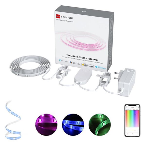 Yeelight - LED RGB Димируема лента LED/7,5W/230V Wi-Fi 2м