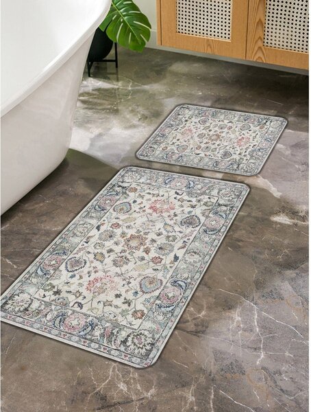 Сиви изтривалки за баня в комплект от 2 броя 60x100 cm - Mila Home