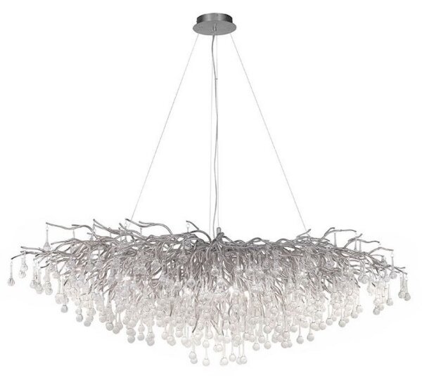 Paul Neuhaus 2031-55 - Пендел ICICLE 15xG9/40W/230V 75x150 см хром