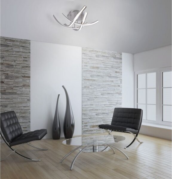 Paul Neuhaus 6474-55 - LED Димируем полилей LINDA 4xLED/7W/230V