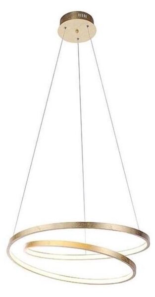 Paul Neuhaus 2472-12 - LED Димируем висящ полилей ROMAN LED/30W/230V златист