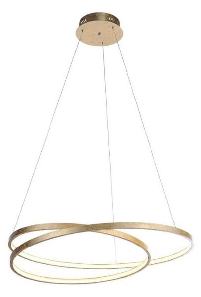 Paul Neuhaus 2474-12 - LED Димируем висящ полилей ROMAN LED/40W/230V златист