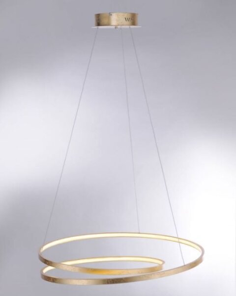 Paul Neuhaus 2474-12 - LED Димируем висящ полилей ROMAN LED/40W/230V златист