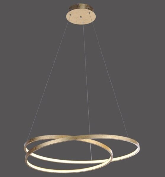 Paul Neuhaus 2474-12 - LED Димируем висящ полилей ROMAN LED/40W/230V златист