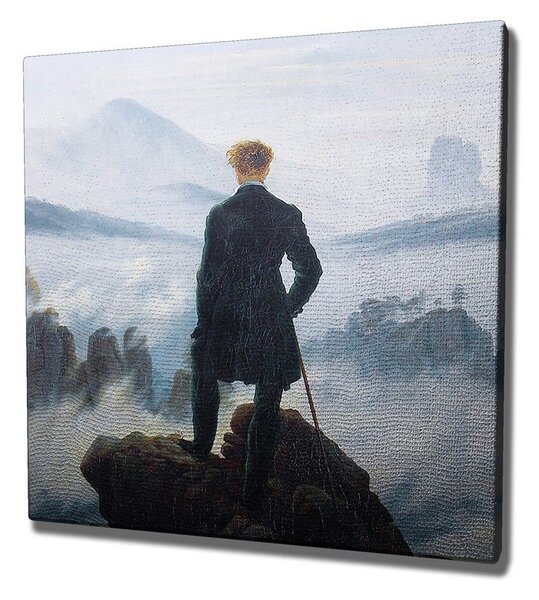 Живопис - репродукция 45x45 cm Caspar David Friedrich - Wallity