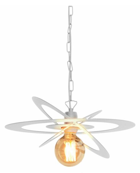 Полилей на верижка STAR 1xE27/15W/230V бяла