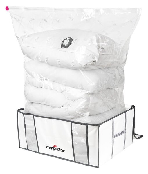 Вакуумна подсилена текстилна кутия за съхранение на дрехи 65x45x26,5 cm Life – Compactor