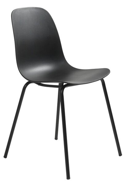 Черен трапезен стол Whitby - Unique Furniture
