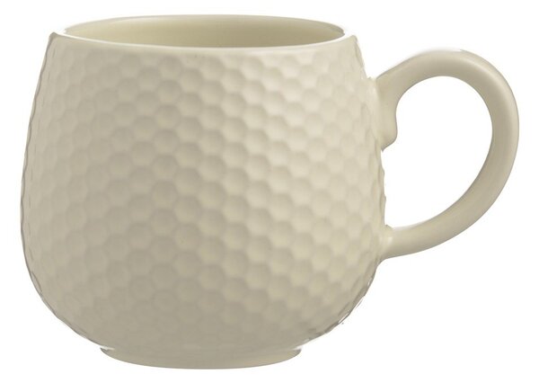 Кремава керамична чаша за лате 350 ml Embossed Honeycomb – Mason Cash