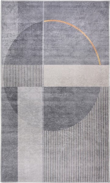 Сив миещ се килим 120x160 cm - Vitaus