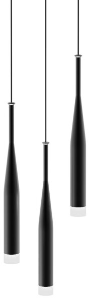 Zuma Line MD1998A-3BL - Висящ полилей CONTE 3xG9/40W/230V