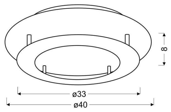 LED Лампа MERLE LED/18W/230V