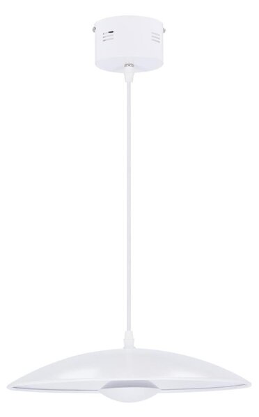 LED Висящ полилей LUND LED/10W/230V бял