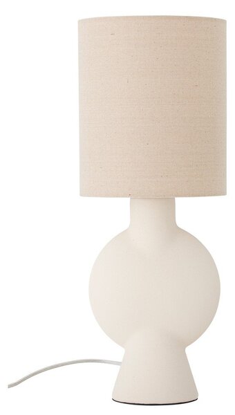 Бежова настолна лампа с текстилен абажур (височина 54,5 cm) Sergio – Bloomingville