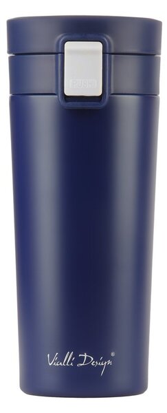 Тъмносиня термочаша за пътуване , 400 ml Fuori - Vialli Design