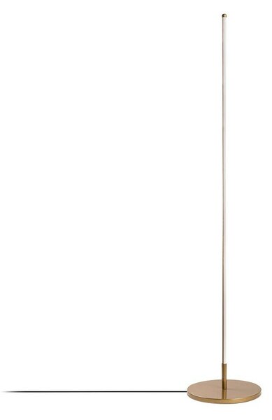LED подова лампа в златист цвят (височина 153 cm) Sword – Opviq lights