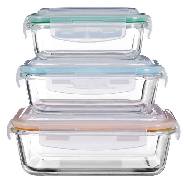 Стъклени и кутии за храна 3 бр Freska - Premier Housewares