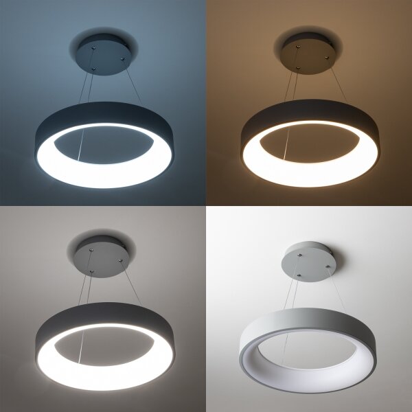 Brilagi - LED димируем полилей на кабел LED/40W/230V 3000-6500K сив + с дистанционно управление
