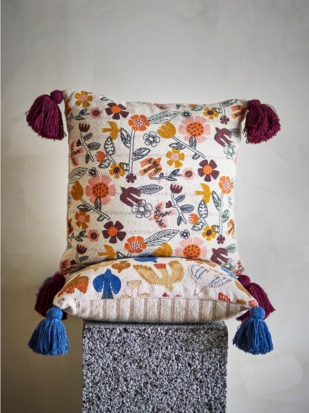 Декоративна възглавница със смес от памук 45x45 cm Vivielle – Bloomingville