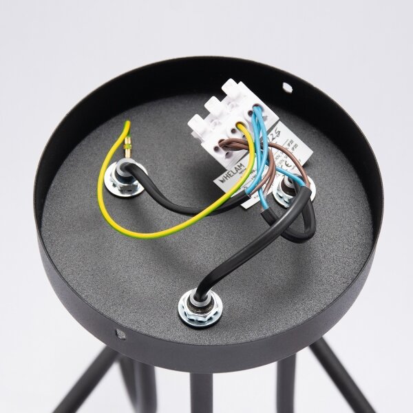 LED плафон OXFORD 3xE27/15W/230V, черен