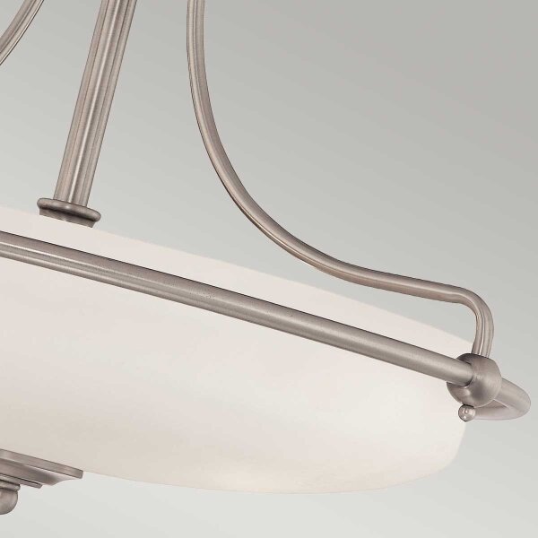 Elstead QZ-GRIFFIN-SFS-AN - Полилей за повърхностен монтаж GRIFFIN 3xE27/100W/230V лъскав хром