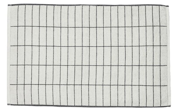 Бяла постелка за баня 50x80 cm Tile Stone - Mette Ditmer Denmark