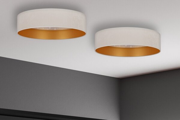 Brilagi - LED Лампа VELVET STAR LED/24W/230V Ø 40 cм кремава/златиста