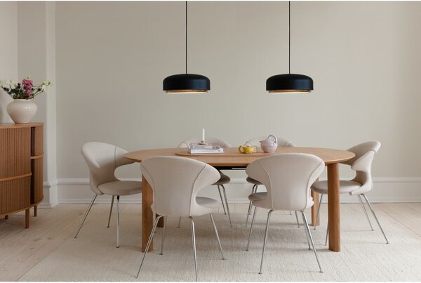 Черно LED висящо осветително тяло с метален абажур ø 40 cm Hazel medium - UMAGE