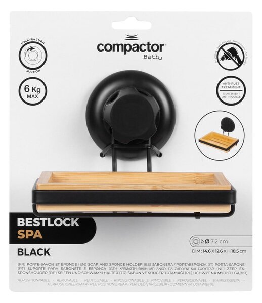 Бамбукова самозадържаща се сапунерка Bestlock SPA Bestlock Spa - Compactor