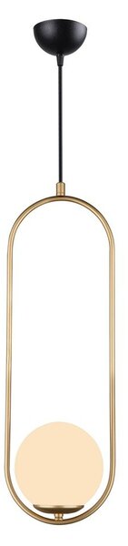 Висяща лампа в златист цвят , височина 146 cm Arch - Squid Lighting
