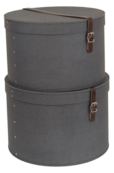 Комплект от 2 черни кутии Rut - Bigso Box of Sweden