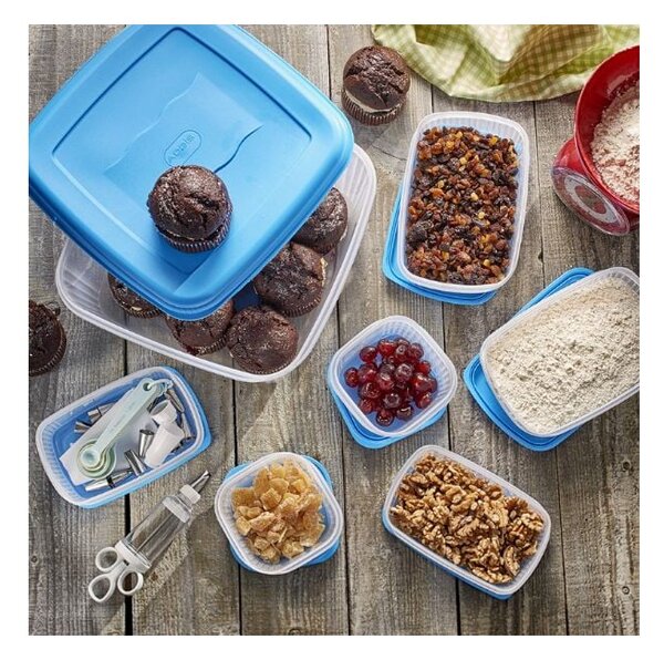 Контейнер за храна с капак Seal Tight Square Foodsaver, 10 л Premium Range - Addis