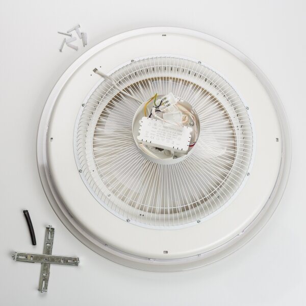 Brilagi - LED Димируема лампа с вентилатор RONDA LED/48W/230V бял + д.у