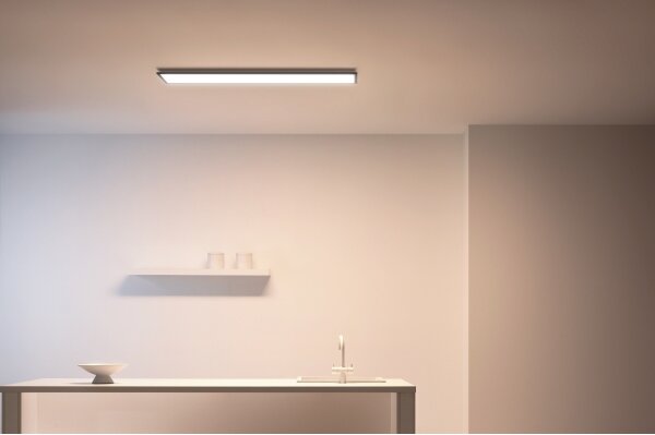 WiZ - LED Димируем панел SUPERSLIM LED/36W/230V 2700-6500K Wi-Fi черен