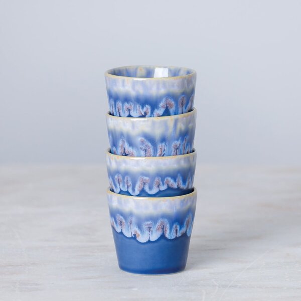 Бяла/синя глинена чаша 210 ml Grespresso – Costa Nova