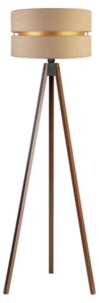 Duolla - Лампион DUO 1xE27/60W/230V Ø 44 см бежов/венге