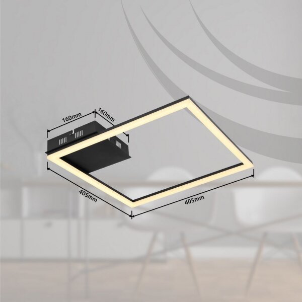 Globo 67246-18 - LED Полилей за повърхностен монтаж TINY LED/18W/230V