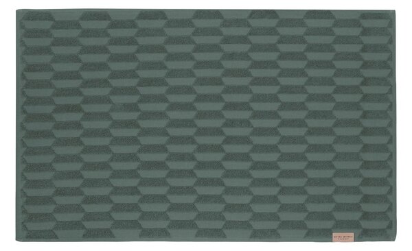 Тъмнозелена постелка за баня 50x80 cm Geo - Mette Ditmer Denmark